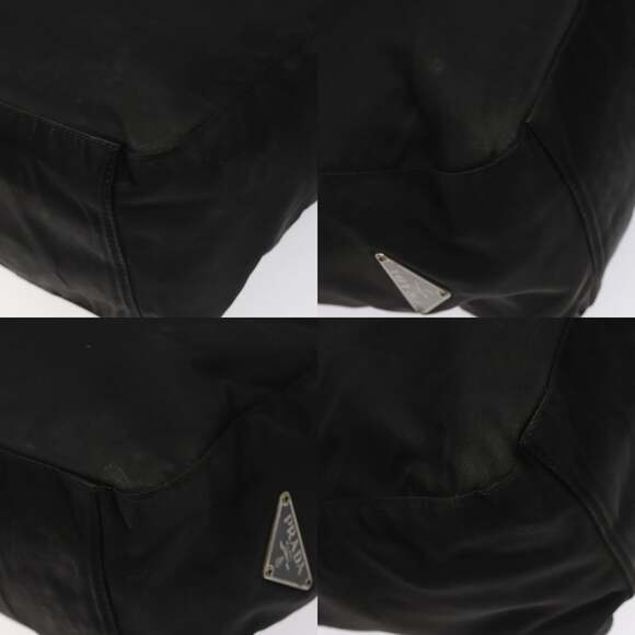 PRADA Hand Bag Nylon Black - Picture 10 of 13